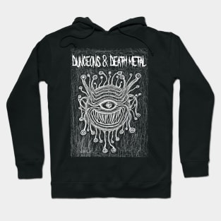 Dungeons and Death Metal Beholder Hoodie